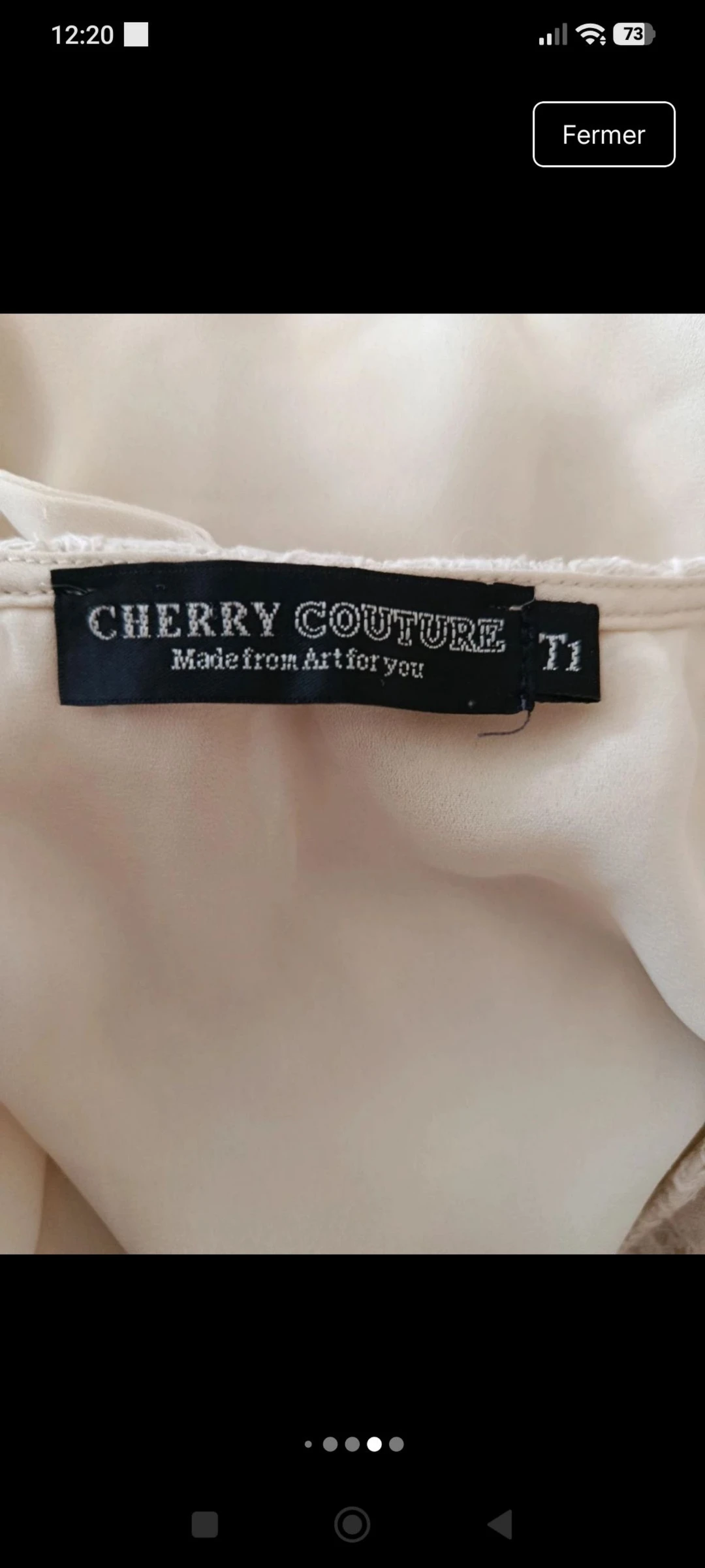 Blouse sans manche avec dentelle  – photo 6
